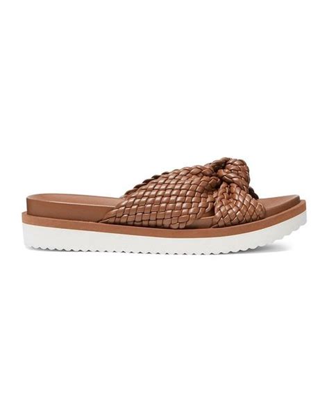 josie platform michael kors|MICHAEL Michael Kors Josie Braided Platform Slides.